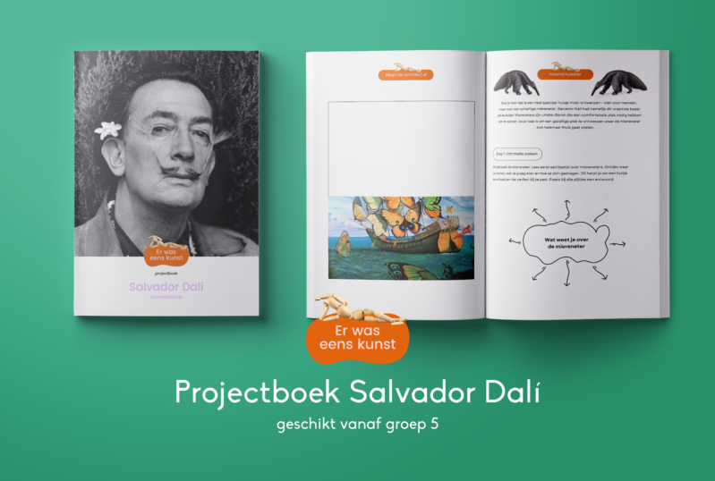 Projectboek Dalí – Er was eens kunst