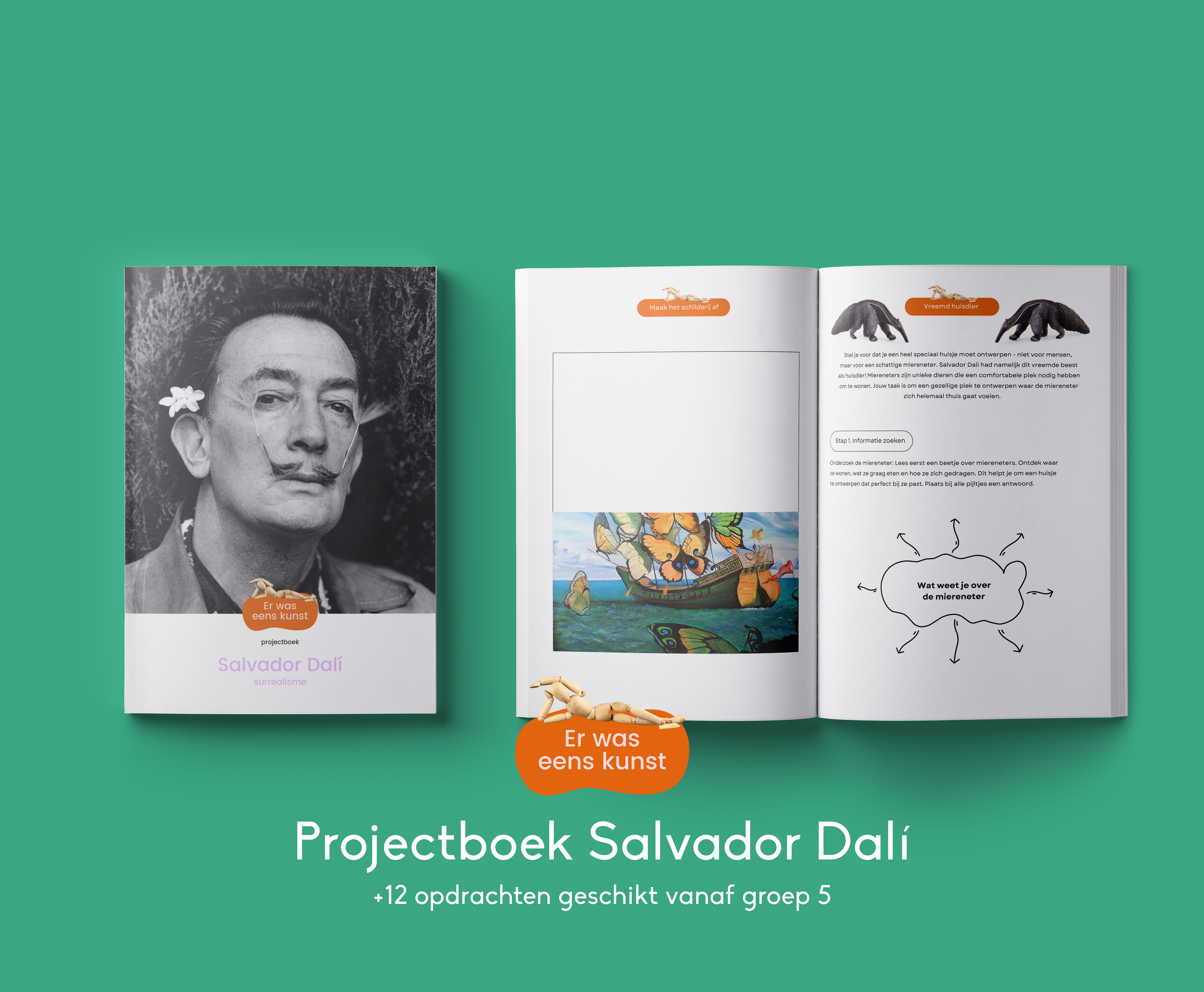 Projectboek Dalí – Er was eens kunst