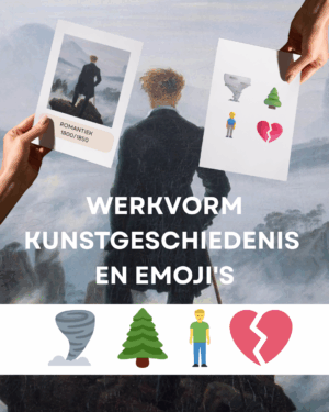 KUNSTGESCHIEDENIS IN BEELD & EMOJI