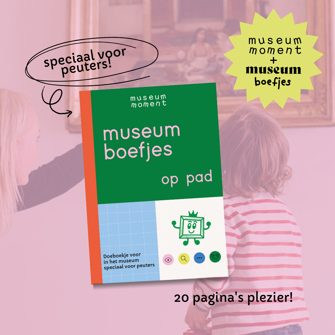 Museumboefjes op pad – Museummoment doeboekje