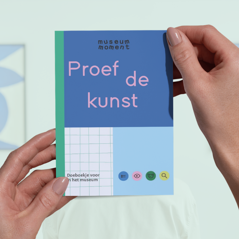 Proef de kunst – museummoment doeboekjes