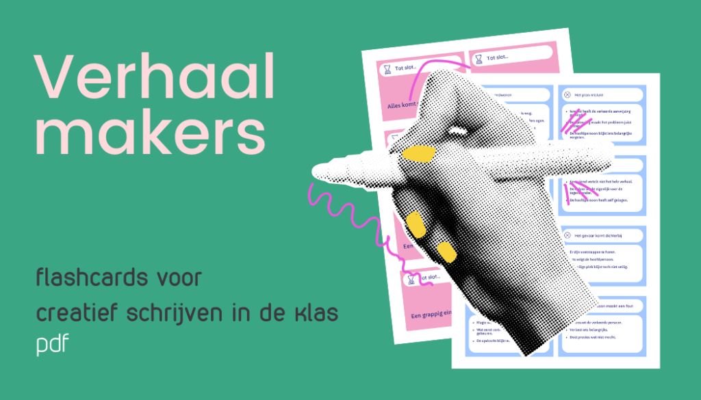 Verhaalmakers – 72 flashcards voor creatief schrijven